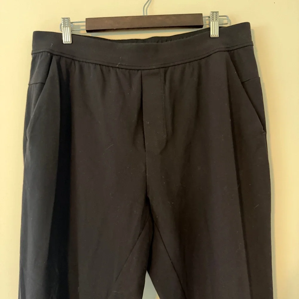 Lululemon ABC Jogger Tapered Pant Black Technical Activewear Mens Size XL